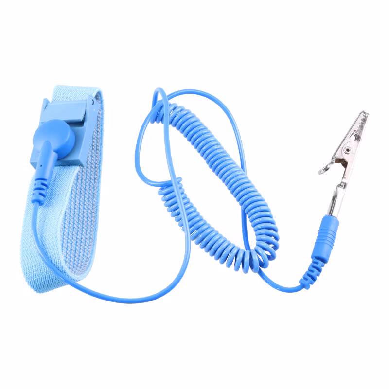 ESD Antistatisk armbånd blå