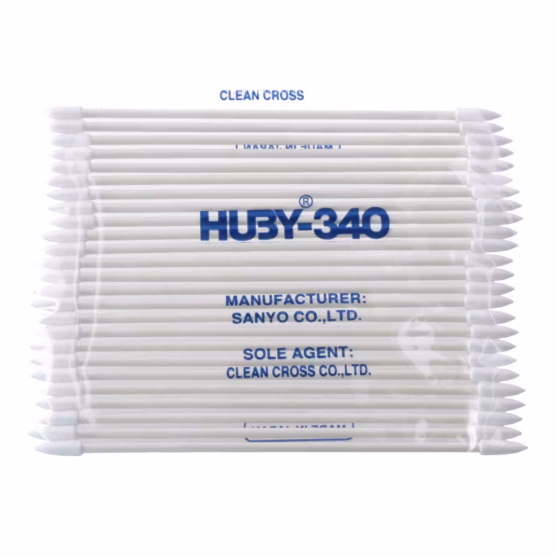 Bomullspinne spesialformet for rensing av 3.5mm lydplugg 25stk