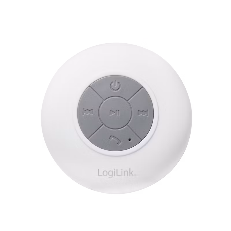 LOGILINK Baderomshøyttaler - Perfekt på badet / i dusjkabinettet