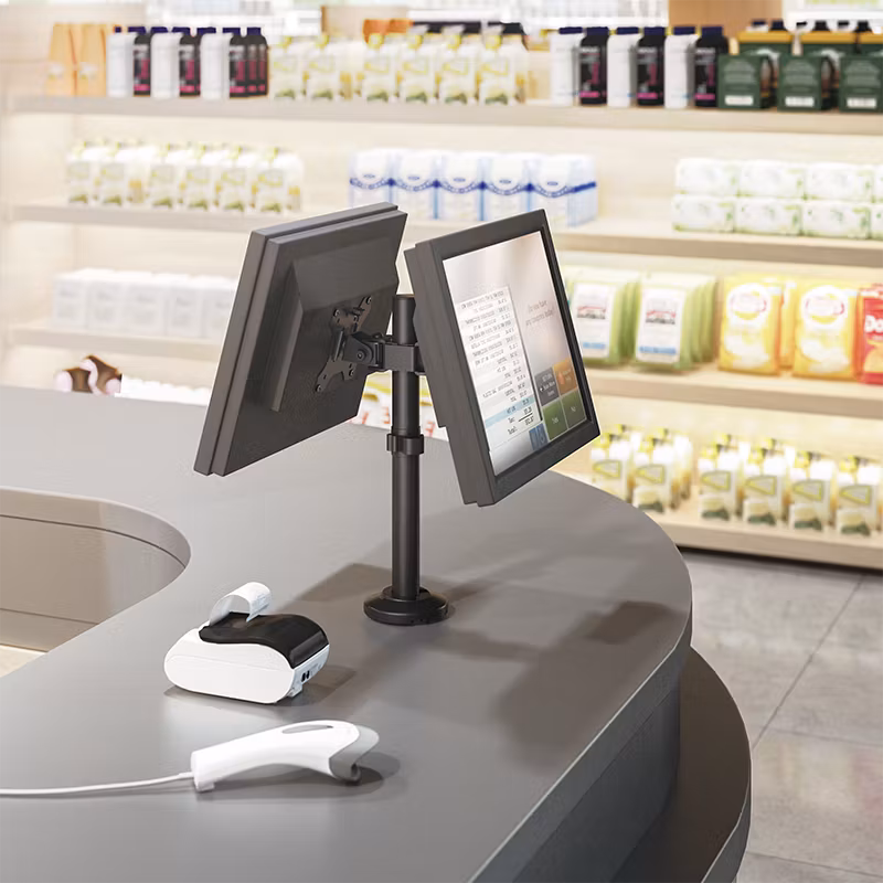 LOGILINK Skjermfeste for 2 skjermer 17 til 32"