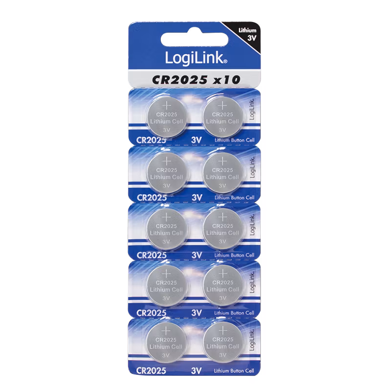 (SUPER PRIS) LOGILINK CR2025 3v 10stk i en pakke