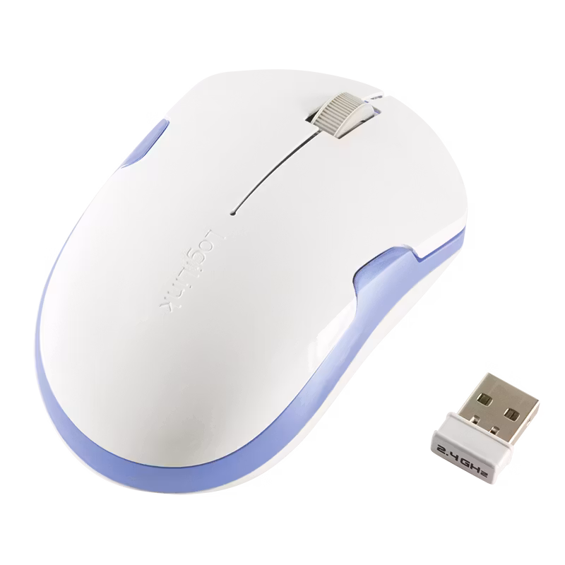 LOGILINK trådløs datamus 2,4 GHz 1200 dpi hvit/blå