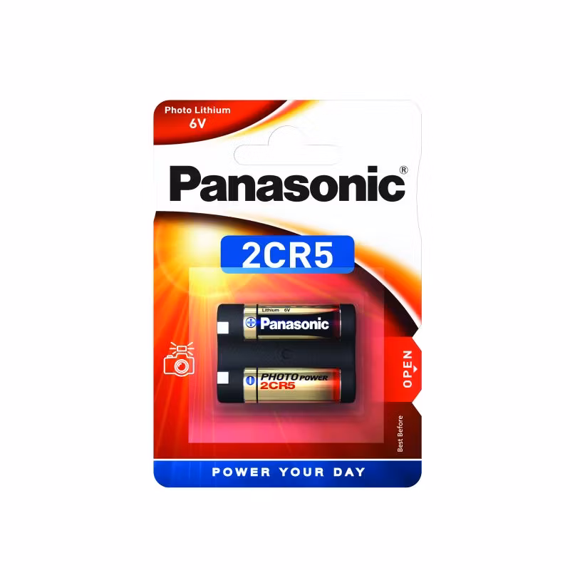 Panasonic 2CR5 6V batteri