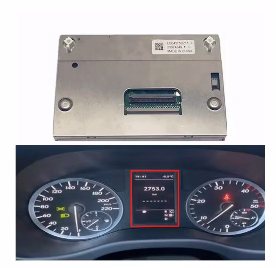 4.2" LCD skjerm for mercedes v-klasse vito w447 metris