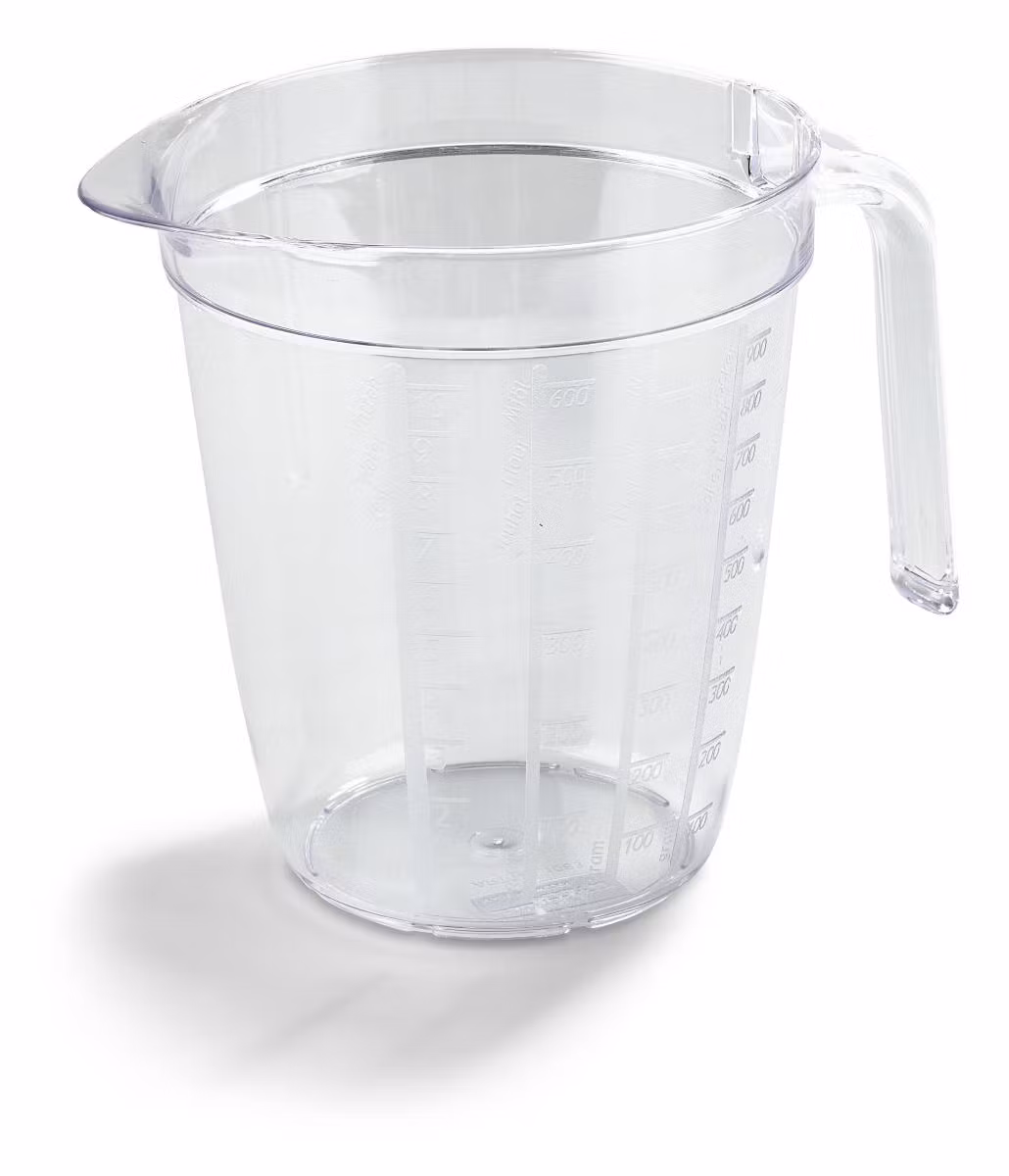 Litermål 1L transparent 130x150mm