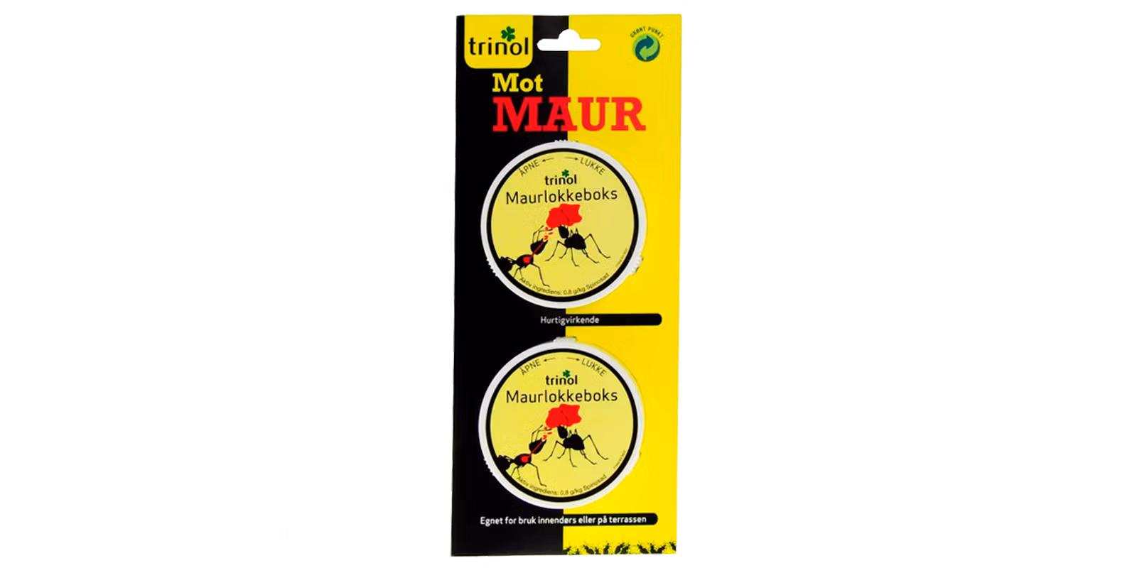 Trinol Maurlokkeboks 2 stk - Mot alle typer maur