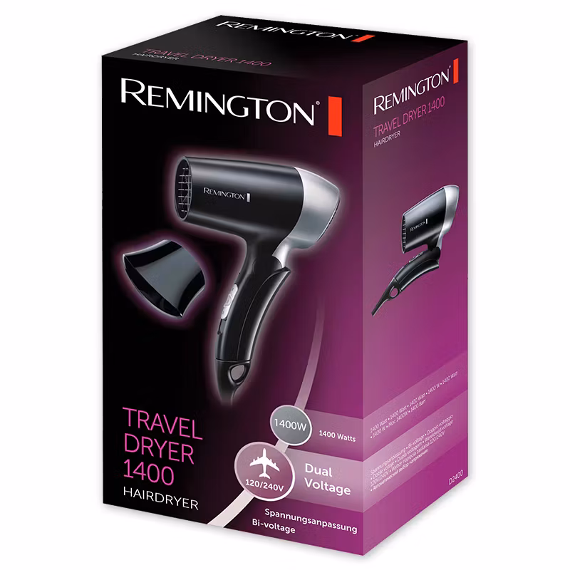 Hårføner Remington D2400 reisehårføner
