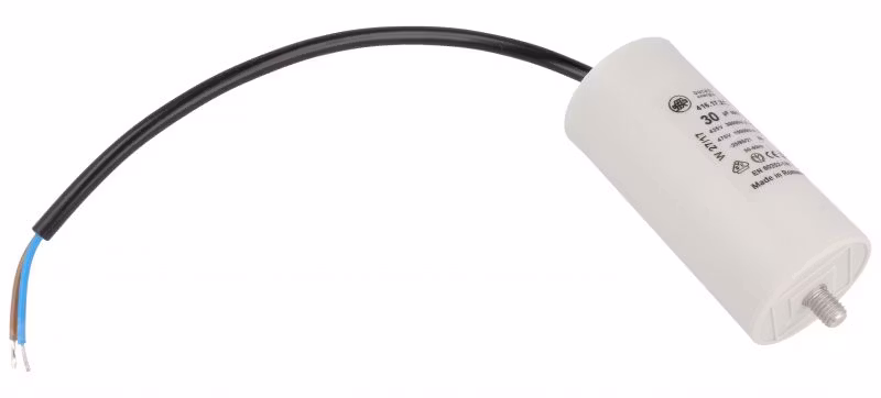 Startkondensator 30,0UF-450V twin cable 250mm