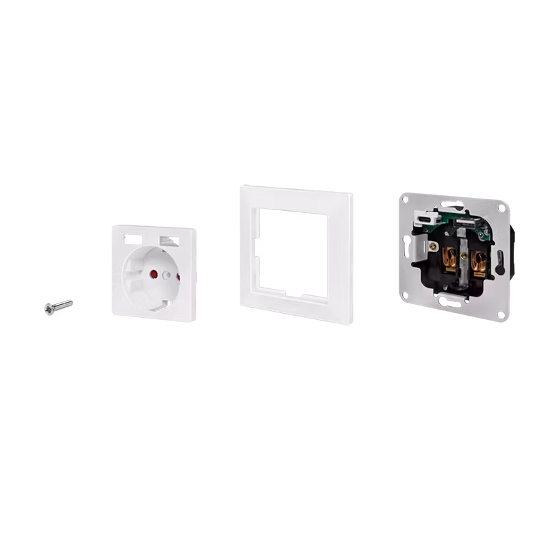 Logilink Veggkontakt med USB Wall outlet, 1x CEE 7/3, 1x USB-A, 1x USB-C