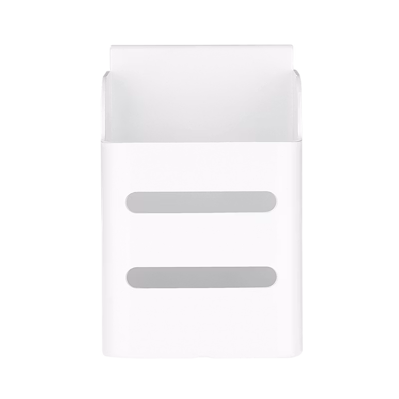 Slatwall boks i stål for penner / skrujern m.m (hvit farge)