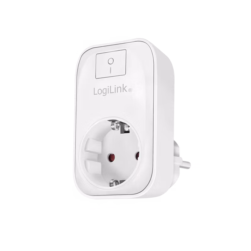 LOGILINK strømsett 3x strømkontakter 2 indoor, 1 outdoor med fjernkontroll