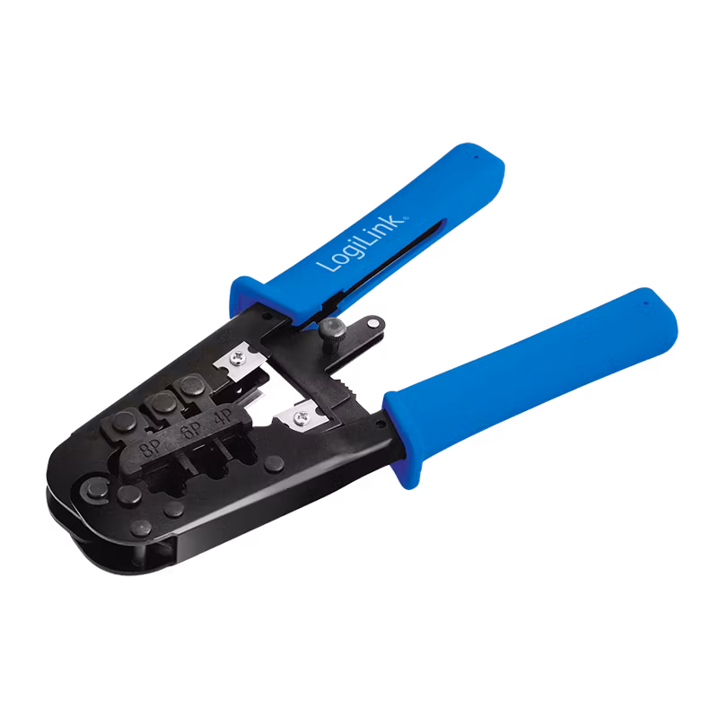 God Nettverkstang for RJ11 RJ12 RJ45 modular plugs, standard