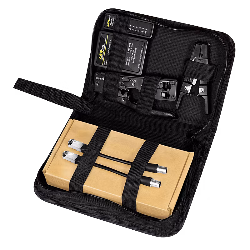 LOGILINK Networking tool set, 4 parts, specially for Cat.6A & Cat.7 cable