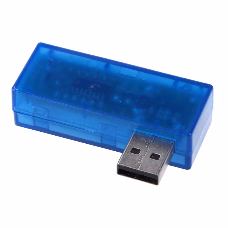 3.5V-7V USB Multimeter, viser Volt og Amper - kjekt hjelpemiddel