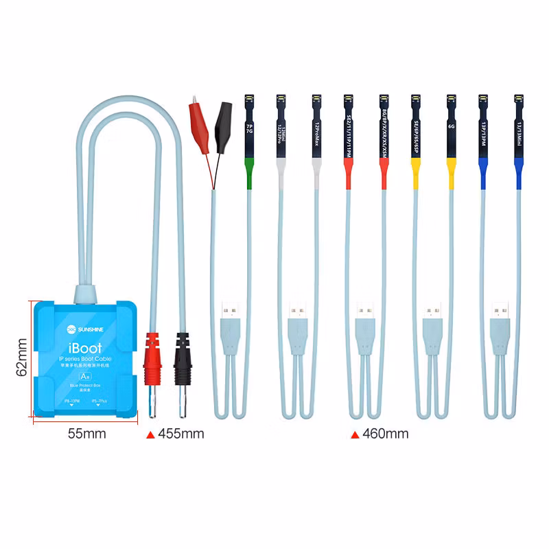 iBoot Power Cable Intelligent Anti-burn Power-on Power Cord for iPhone 6-14 Pro Max