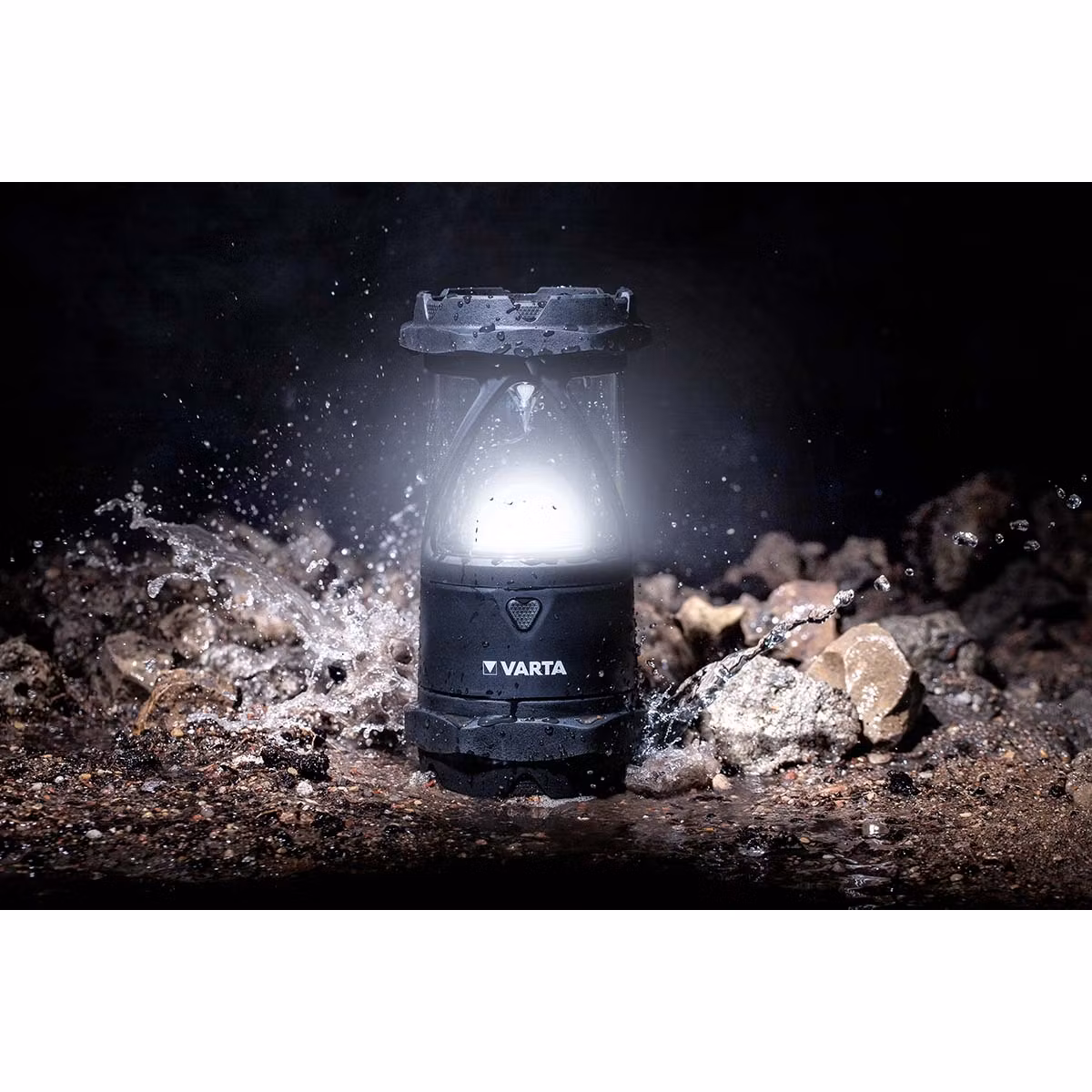 Batteridrevet LED 360 Lykt / lommelykt - Perfekt på tur IP67