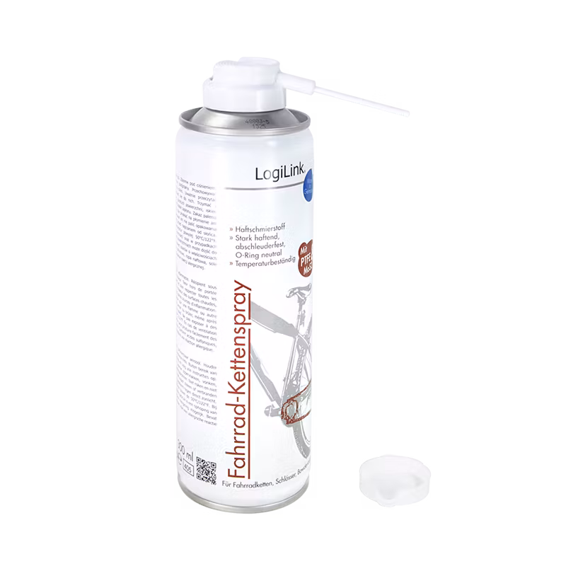 LOGILINK Chain spray for bicycles, 0.3 l