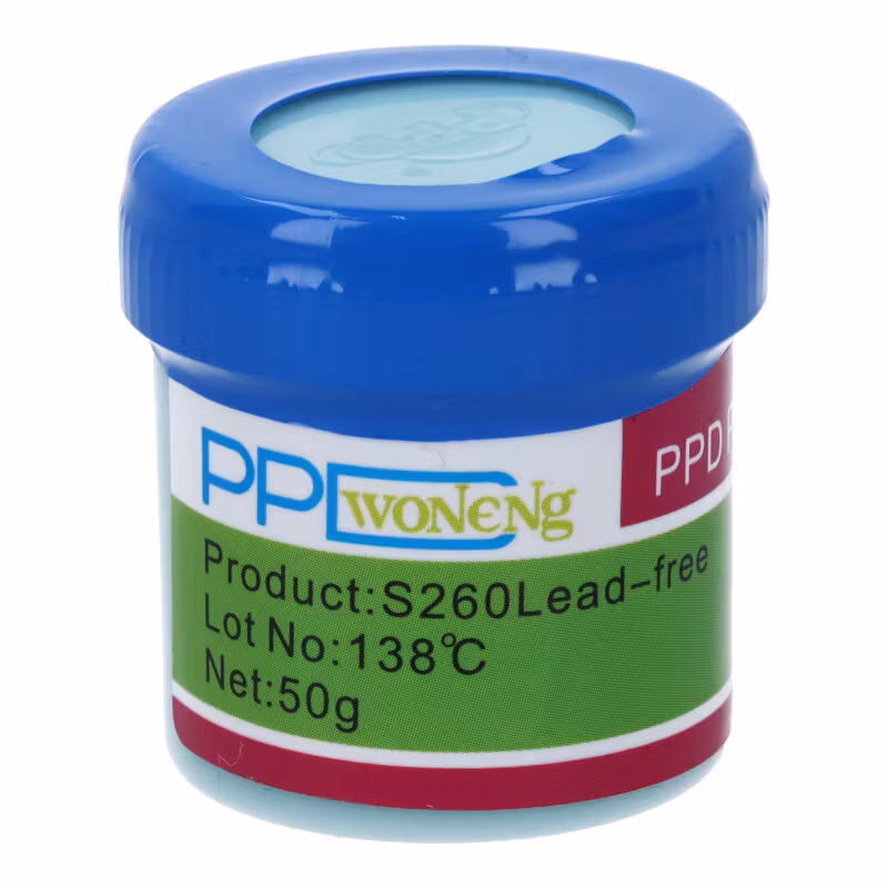 PPD Optimal Melting Point 138℃ Lead-free Low Temperature Solder Paste for A8 A9 A10