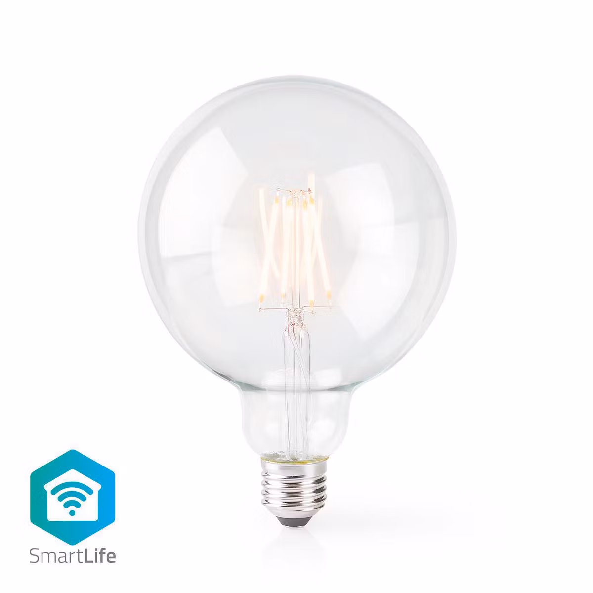 SmartLife LED Lyspære Wi-Fi, E27, Varm Hvit, android/ios