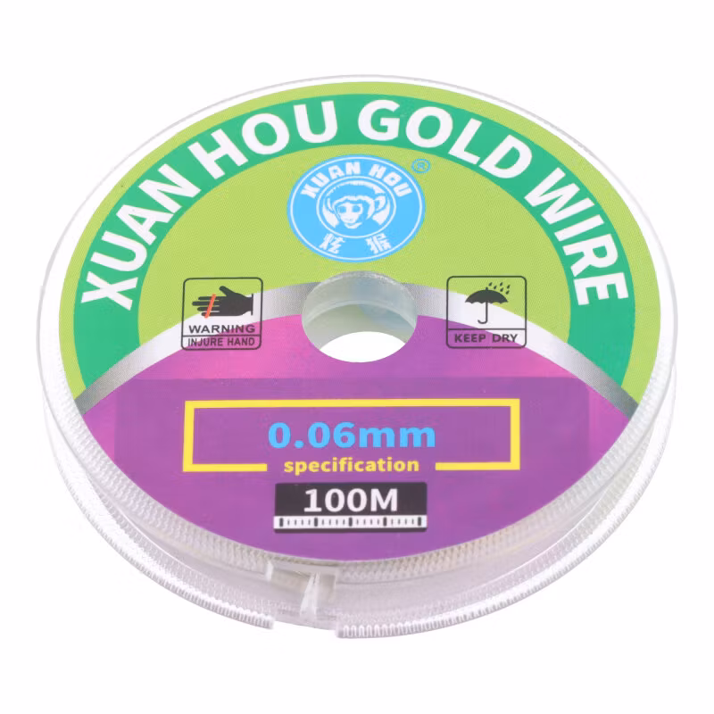 XUANHOU 0.06mm*100m Zolola Gold Wire Cutting Line