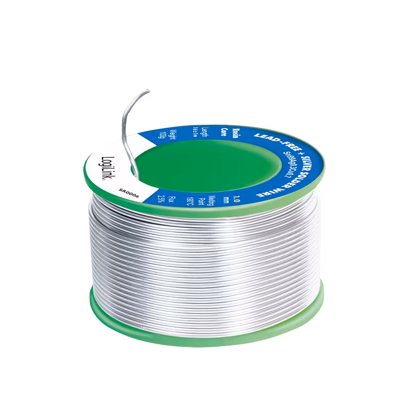 Loddetinn (Solder wire) 100 g | Ø 1 mm | Blyfri + sølv | 0,7% kobber