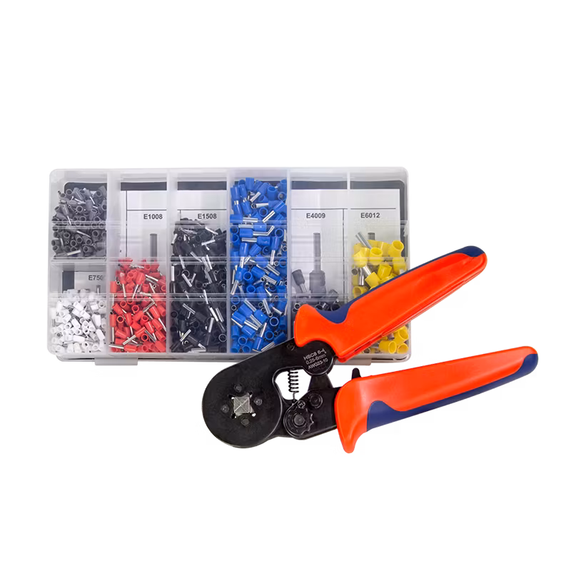 LOGILINK Selvjusterende hylsekrympetang med 1200 hylser