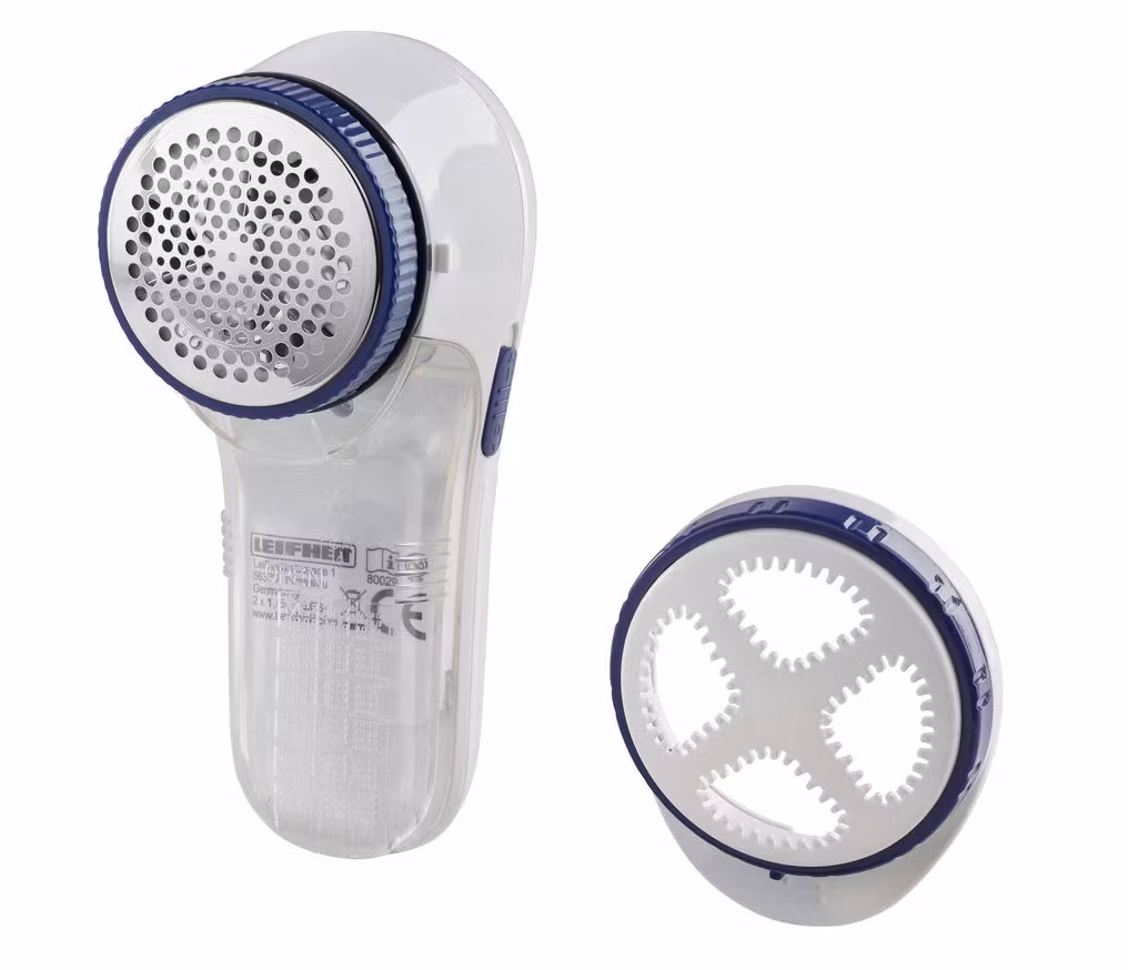 Leifheit Nuppefjerner stor med batterier og børste