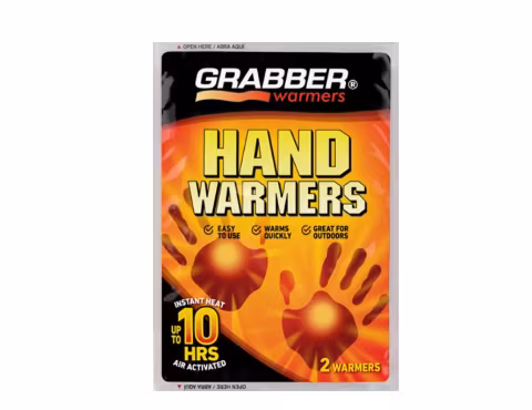 GRABBER håndvarmer 2pk varmer i 10 timer