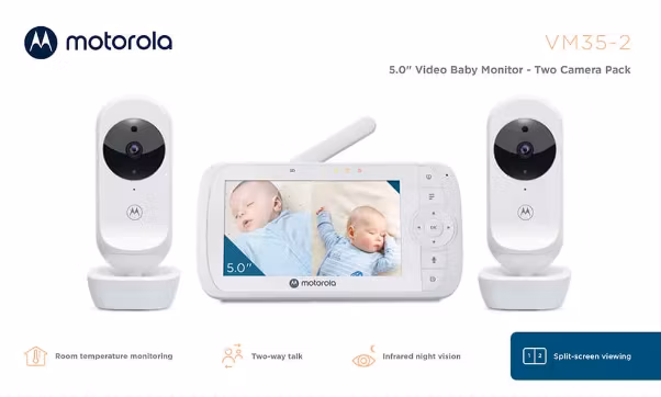 Motorola Baby Monitor VM35-2 Video