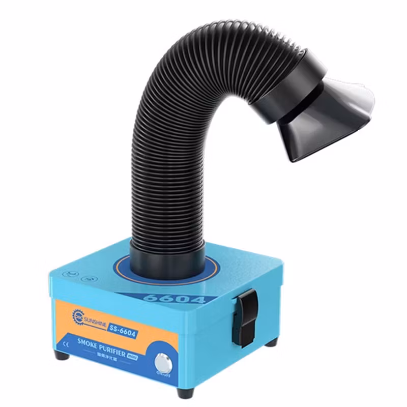 Smoke Purifier for verksted / loddestasjoner / laserutskjæring 220V EU Adapter