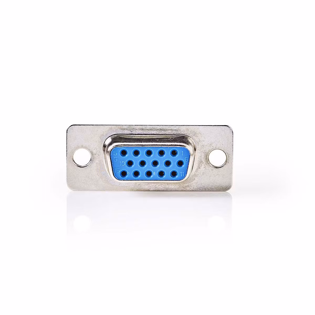 Loddbar VGA hun 15pin kontakt