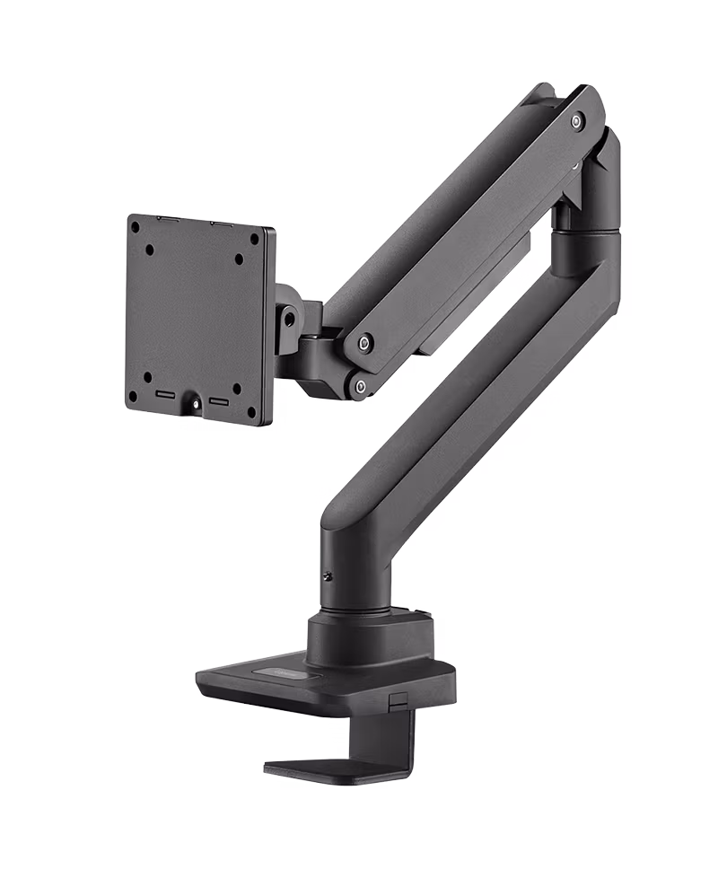 LOGILINK Skjermholder, 17-49", gassfjær, flate og buede skjermer, aluminium