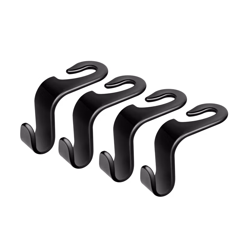 LOGILINK Bilstolkroker, 4 stk, 20kg pr krok, sort