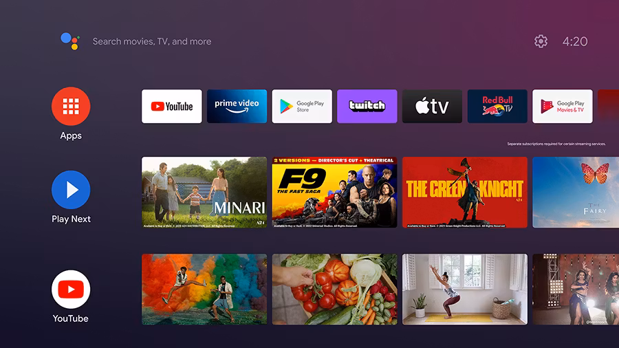 43" Finlux TV 43-FFAF-9060, Smart, Android