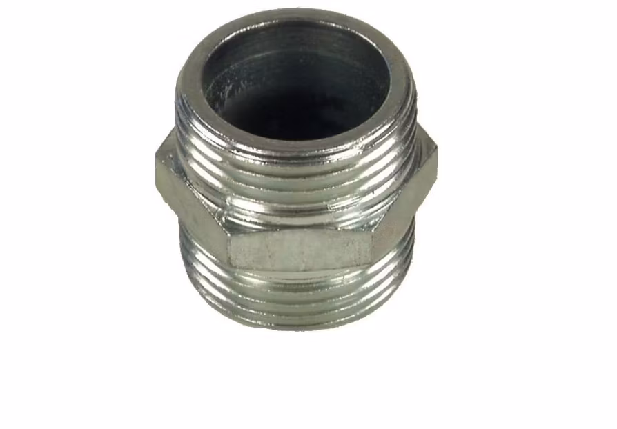 3/4" Slangekobling, Sekskantet (messing forkrommet)