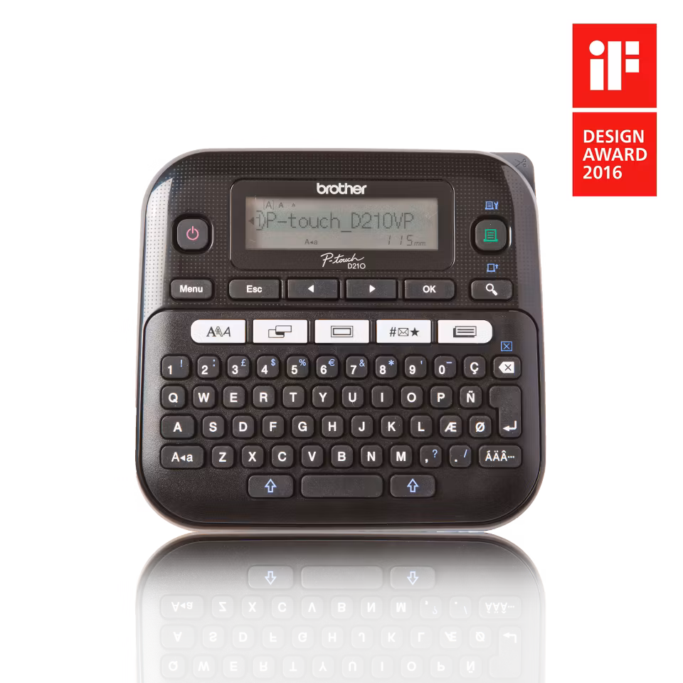 Brother PTD210VP merkemaskin