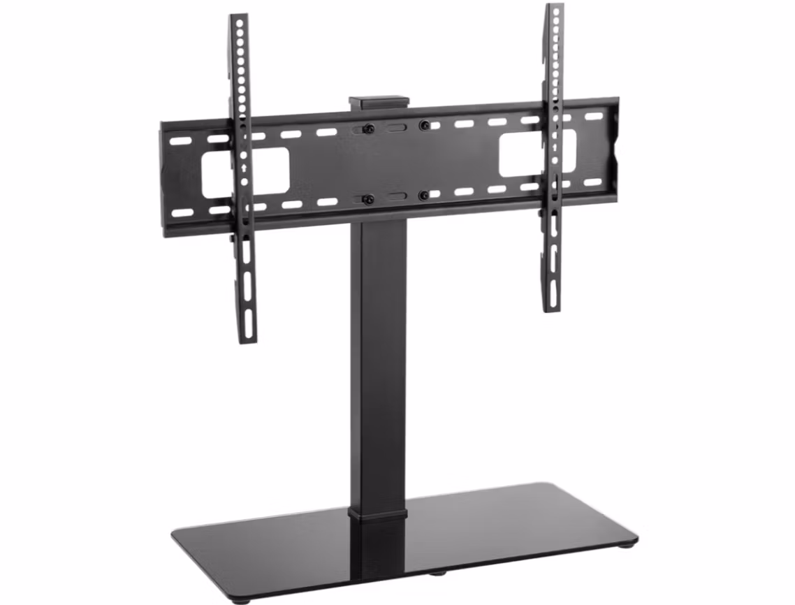 Bordstativ for TV med glassplate