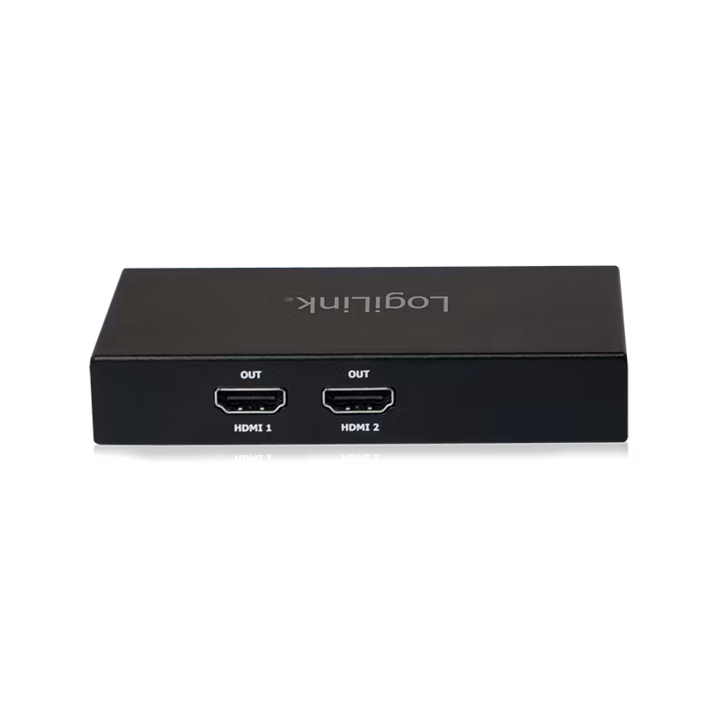 DisplayPort Splitter, 1x2-port, 1x mini DP til 2x HDMI, 4K/30 Hz, HDCP