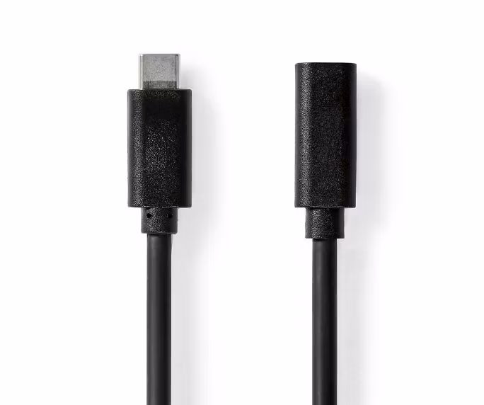 USB-kabel forlenger 3.2 Gen1 USB-C Hann USB-C Hunn 5 Gbps 2m