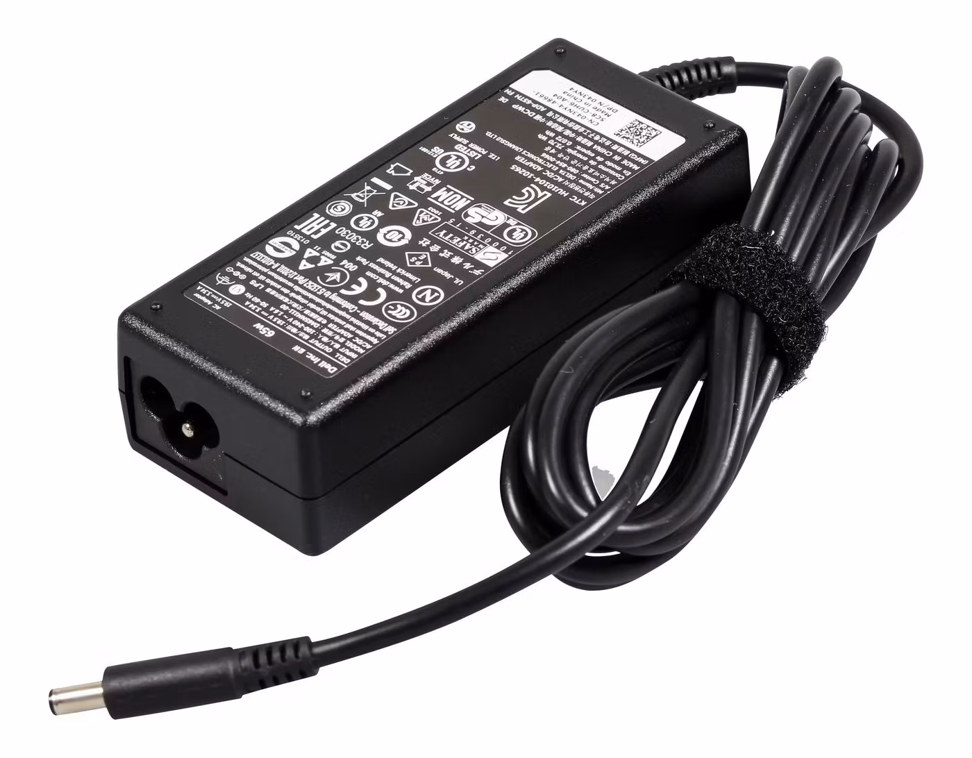 Dell AC Adapter, 65W, 19.5V, 3 Pin, 4.5mm, C6 Straight Power Cord 43NY4