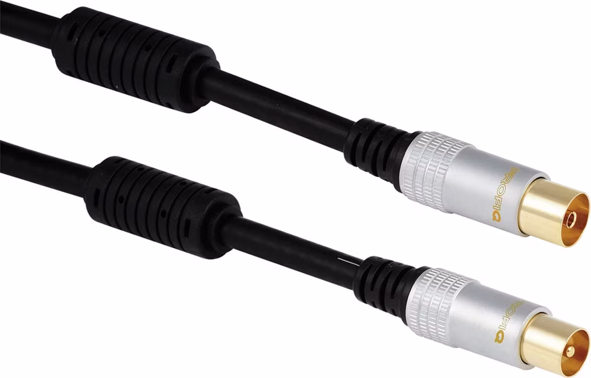 Antennekabel coax 5m / 9.5mm Male - 9.5mm Female