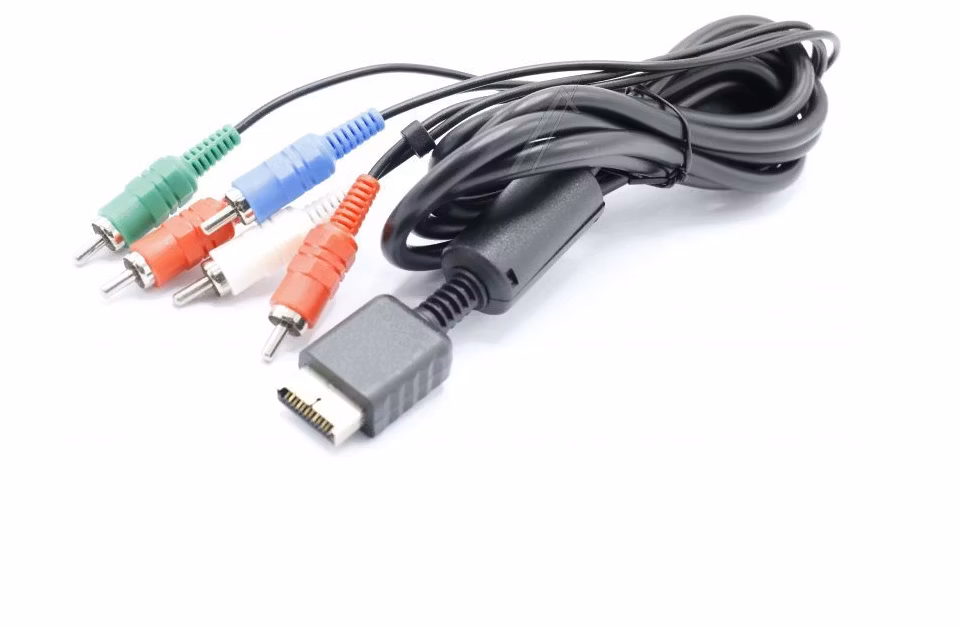 Komponentkabel TIL PS2 og PS3 1,40m kabel