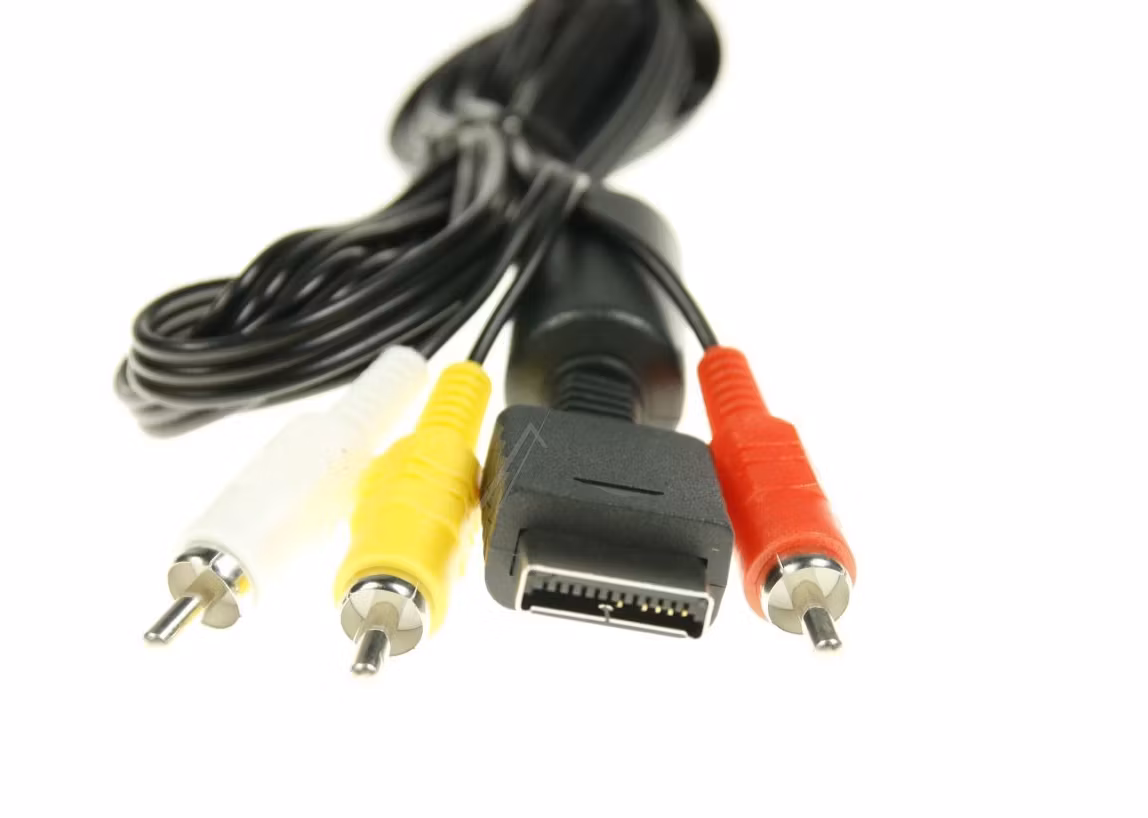 Videokabel til Playstation1, Playstation 2, Playstation 3