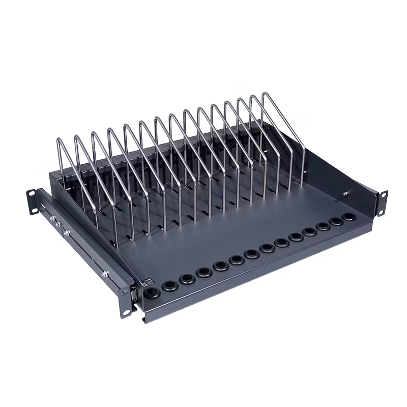 LOGILINK Uttrekkbar 19" hylle for bærbare datamaskiner, nettbrett og smarttelefoner