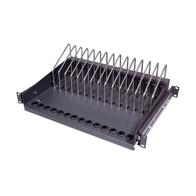 LOGILINK Uttrekkbar 19" hylle for bærbare datamaskiner, nettbrett og smarttelefoner