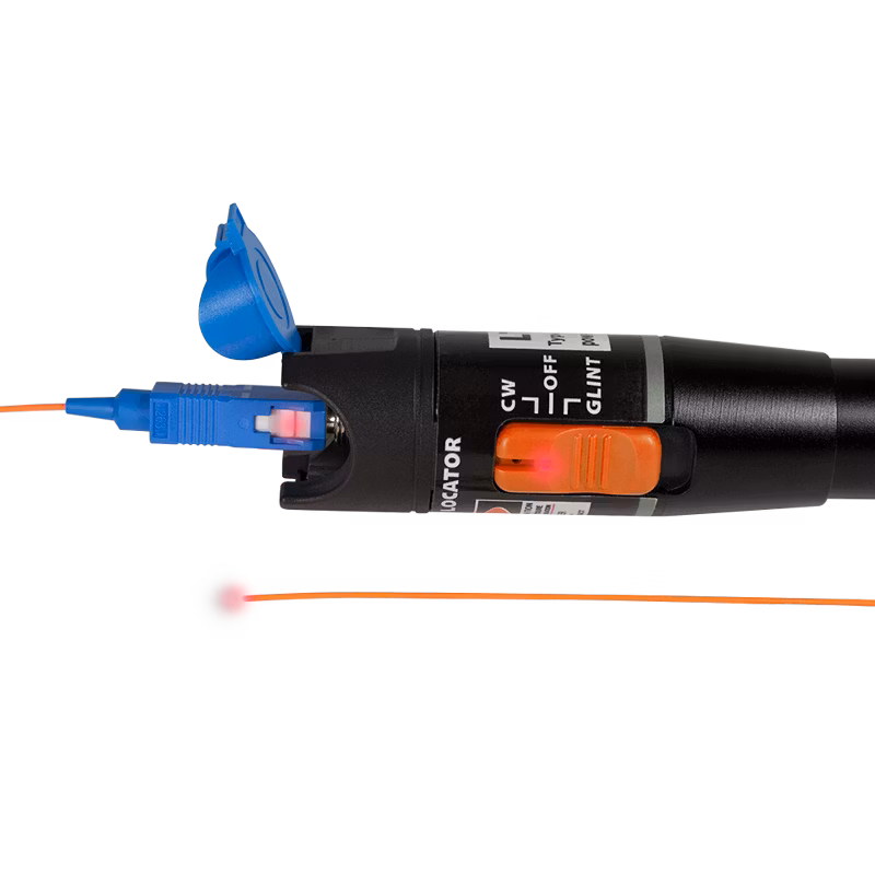 LOGILINK Fiberoptisk kontinuitetstester (Fiber Checker) 10mW