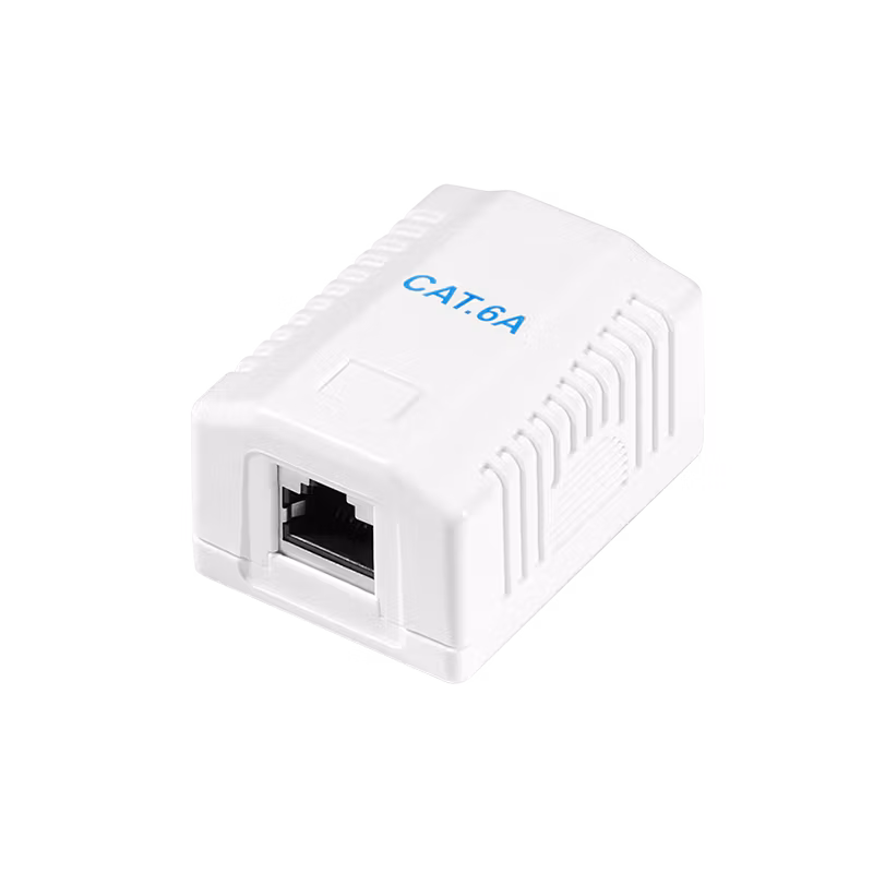 Koblingsboks 1 x RJ45 Cat6a Skjermet