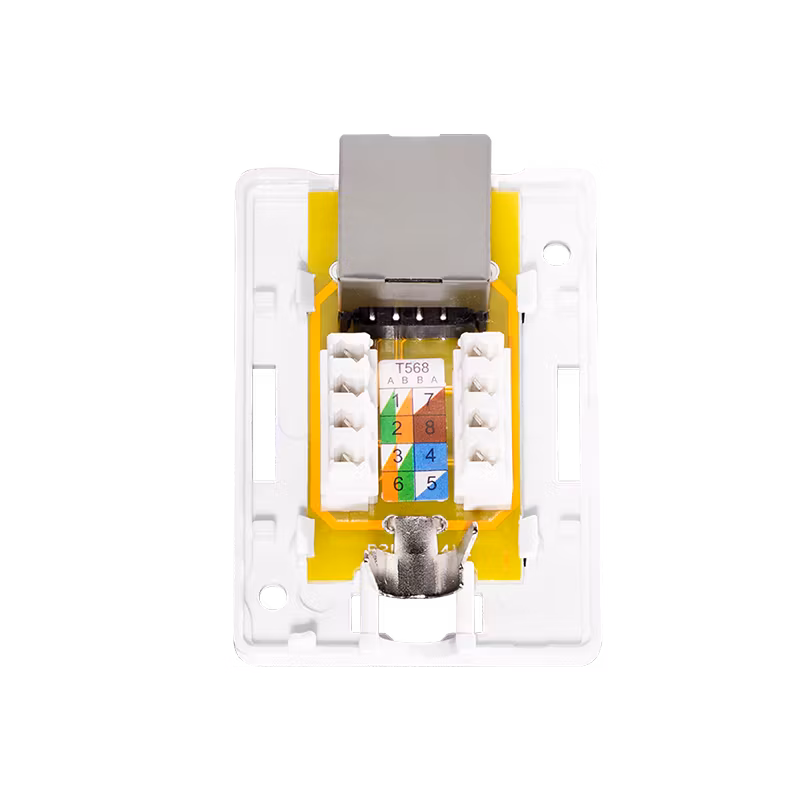 Koblingsboks 1 x RJ45 Cat6a Skjermet