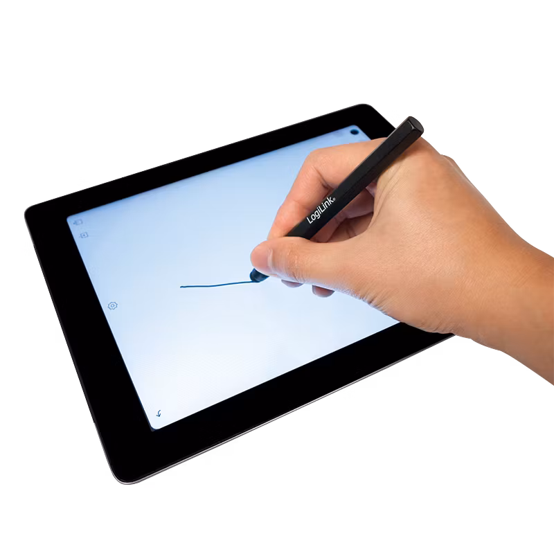 LOGILINK Berøringspenn for overflater med berøringsskjerm, svart