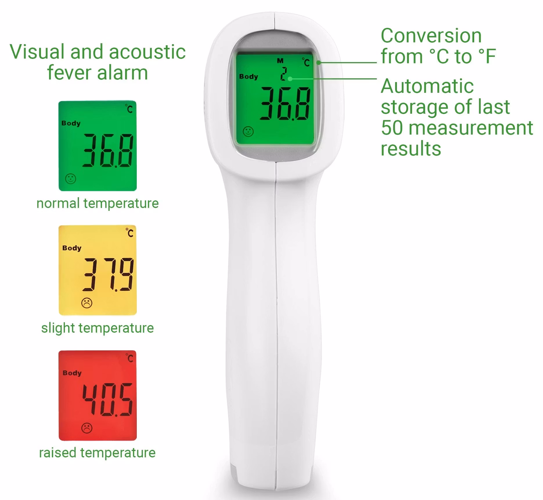 Medisana Termometer IR Kropp/panne TMA79